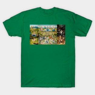 Hieronymus Bosch, The Garden of Earthly Delights T-Shirt